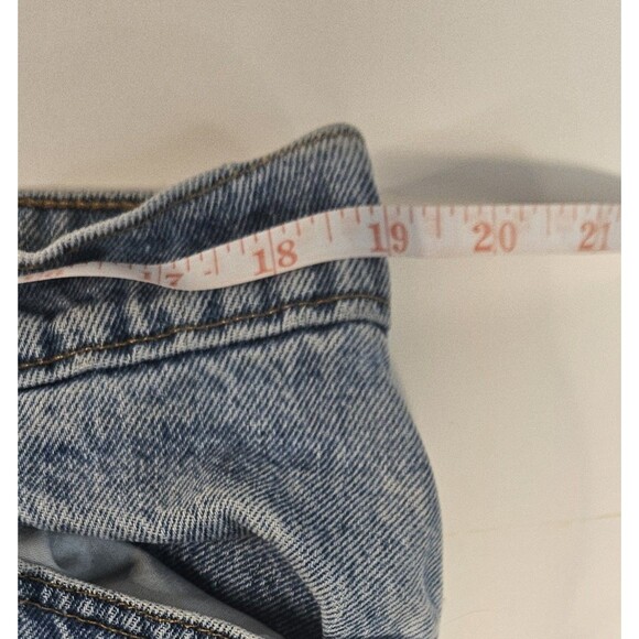 Vintage Levis 522 Jeans Womens 18 Blue Tapered Fit High Rise Tapered Leg USA 90s - Picture 5 of 8